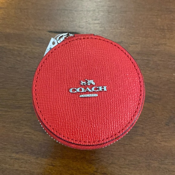 Coach | Bags | Coach Round Jewelry Accessories Box | Poshmark